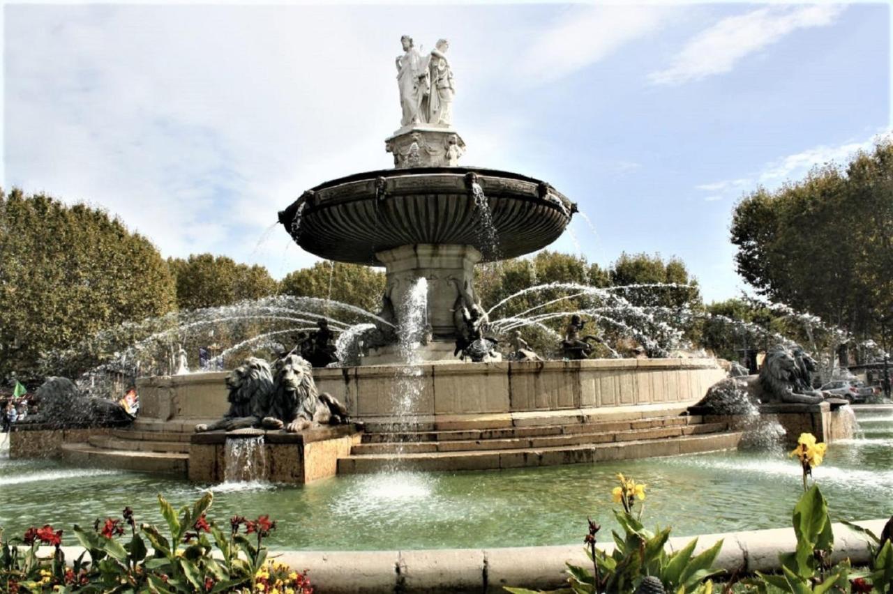 Augustins Fountain Studio Cosy Aix Centre Historique A 3 Minutes De Cours Mirabeau -Wifi-Smart Tv-Rue Calme Экс-ан-Прованс Экстерьер фото